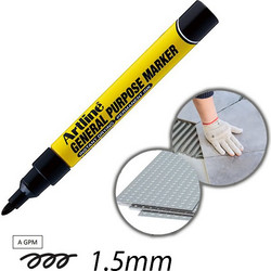 ARTLINE EKPR - GPM Ανεξίτηλος Μαρκαδόρος Γενικής Χρήσης 1.5mm Μαύρος (45082)
