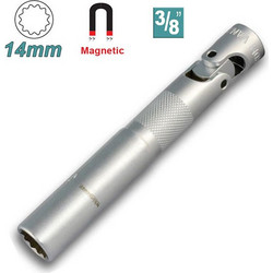 WHIRLPOWER 12733-2-275 Μπουζόκλειδο μαγνητικό σπαστό μακρύ 14 x 3/8" - 275mm