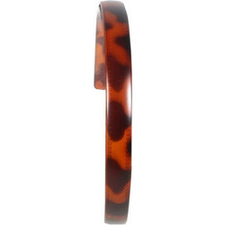 RO Accessories Στέκα Μαλλιών Ταρταρούγα Καφέ 14-0049