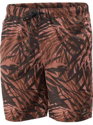 Demix Swimming Shorts AOP 46cm Αθλητικό Ανδρικό Μαγιό Σορτς με Σχέδια Καφέ