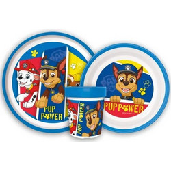 PAW PATROL ΣΕΤ ΦΑΓΗΤΟΥ NON -SLIP BASE