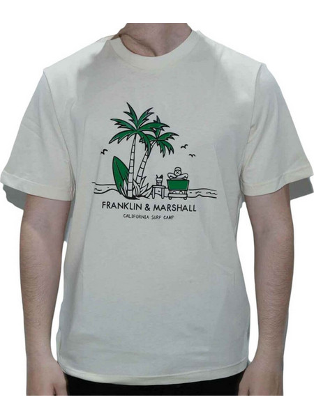 Aνδρικό t-shirt / FRANKLIN & MARSHALL / JM3260.000.1018POT