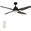 Beacon Lucci Air Aria Ανεμιστήρας Οροφής 122cm 47W με Φως & Τηλεχειριστήριο Μαύρος