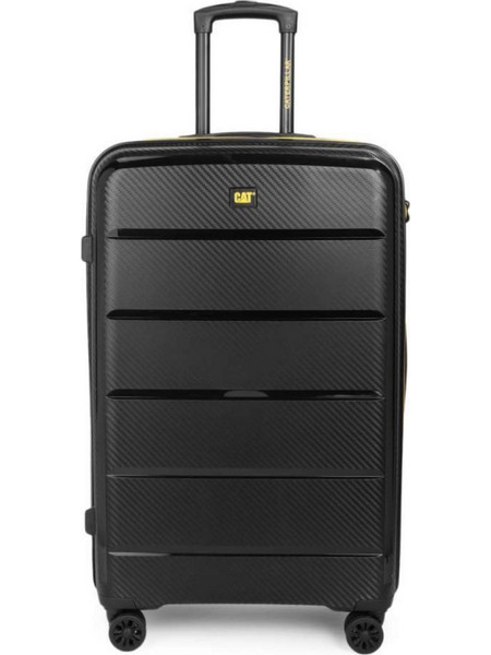 CAT 84379-01 Βαλίτσα Μεγάλη 74.5x51x31cm με 4 Ρόδες Μαύρη