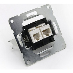 ΜΗΧΑΝΙΣΜΟΣ ΠΡΙΖΑΣ DATA RJ45 Cat.6+ΤΗΛΕΦΩΝΟΥ RJ11