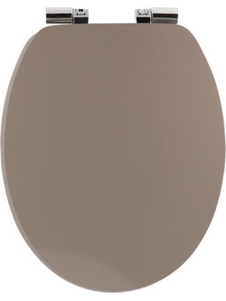 Plastona Καπάκι Λεκάνης Οβάλ Soft Close Γκρι 18inches 46x37.5x46 cm