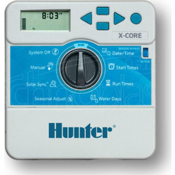 Hunter X-Core 201iE Indoor Προγραμματιστής Ποτίσματος Ρεύματος 8 Στάσεων