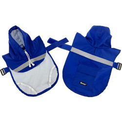 Pet Interest Poncho Αδιάβροχο Blue Small 30x34x22cm