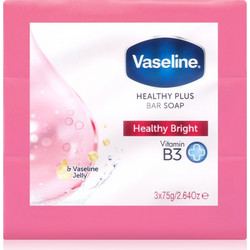 Vaseline Healthy Healthy Bright Plus Bar Σαπούνι 3x75gr
