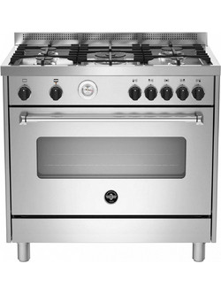 La Germania AMN965GXT Κουζίνα Αερίου 115lt με Εστίες Αερίου 89.7cm