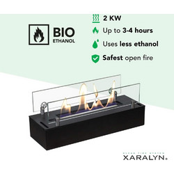 Xaralyn Burner S Black Καυστήρας Βιοαιθανόλης