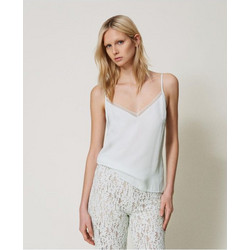 TWINSET Αμάνικο Τοπ με δαντέλα 251TT2113 12371