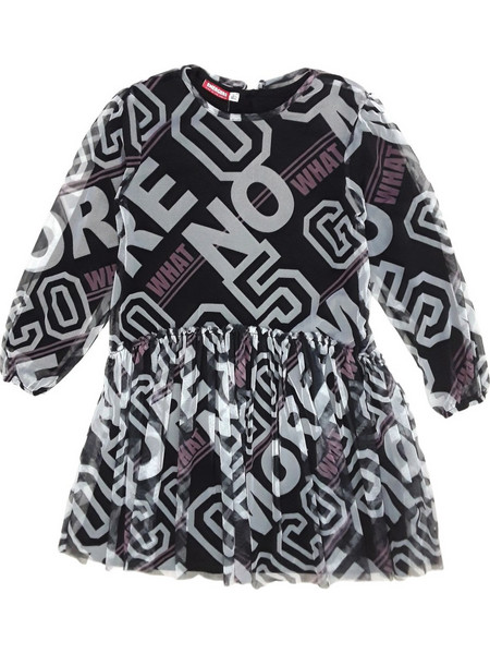 Φόρεμα Μακρυμάνικο Black Dress Pink 8000836