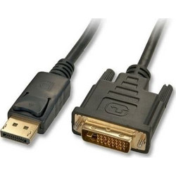 DE TECH CABLE DP TO DVI-D 1.8m -18276