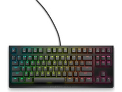 Dell Alienware AW420K Μηχανικό Gaming Πληκτρολόγιο TenKeyLess με Cherry MX Red Διακόπτες RGB Dark Side of the Moon
