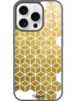 Gold Cubes Θήκη Κινητού Σχέδιο 50038 - iPhone, iPhone 16 Pro, Groove Case