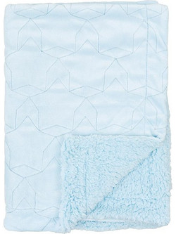 Kidscom Κουβέρτα Αγκαλιάς Fleece Stars Ciel 80x110cm