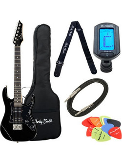 Harley Benton RG-Junior BK Rock Serie Bundle