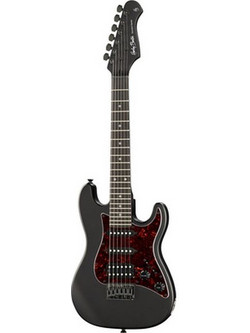 Harley Benton ST-Junior Ηλεκτρική Κιθάρα ST Style με Μαγνήτες HSS Satin Black
