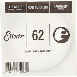 Elixir Nanoweb Χορδή Ηλεκτρικής Κιθάρας Nickel Plated Steel 62"