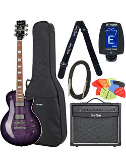 Harley Benton SC-Custom III Purple Bu Set