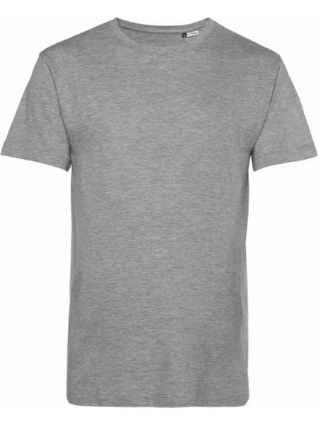 B&C E150 Ανδρικό Διαφημιστικό T-shirt Κοντομάνικο γκρι ανοιχτο