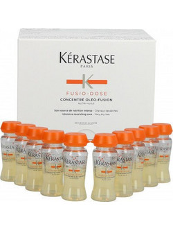 Kerastase Fusio Dose Nutritive Concentre Αμπούλες Μαλλιών για Επανόρθωση 10x12ml