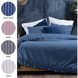 Παπλωματοθήκη Υπέρδιπλη (Σετ 220x240) Nautica By Nef-Nef Homeware Nau Coast Silver