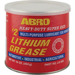 Abro LG-920 Κόκκινο Γράσσο Λιθίου No2 Κυτίο 454gr