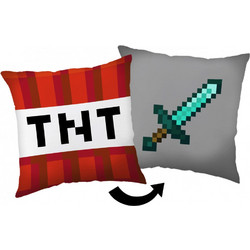 Minecraft TNT Sword decorative pillow 40*40 cm