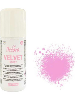 Σπρέι χρωματισμού ροζ 100 ml Velvet