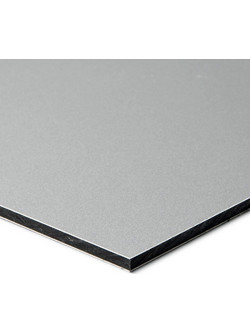 Etalbond OEM Τουρκίας 4mm 0.30mm μαύρο-χρώμα 150Χ320