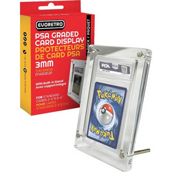 EVORETRO: Acrylic case PSA graded card stand acrylic protector (3.0mm)
