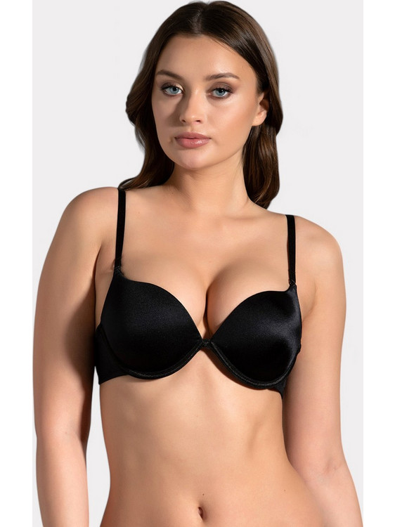New Bra Lingerie Σουτιέν Double Push Up Μαύρο NB7035-3