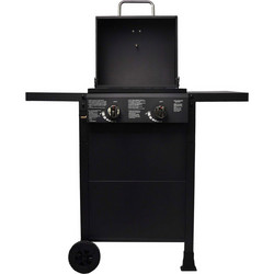 Kaiser Intro 2 Ψησταριά Υγραερίου με 2 Εστίες 5.4kW Επιφάνειας 44x39cm GB-P200