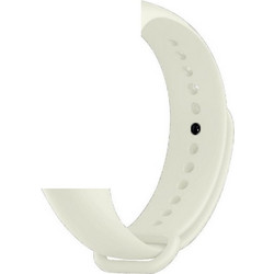 Devia Deluxe Sport Λουράκι Σιλικόνης White (Mi Smart Band 3 / 4)