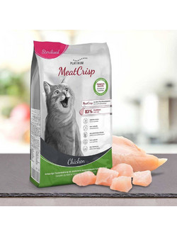 Platinum MeatCrisp Adult Sterilised with Chicken 400gr