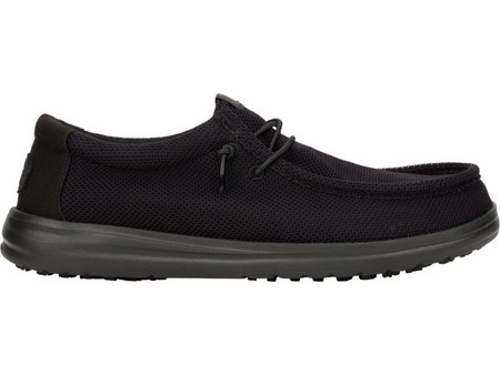 HEY DUDE 43194-001 WALLY WORK CE BLACK MEN SHOES