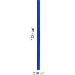 Simoni Racing Σωληνας Σιλικονης Μπλε Φ18 Μηκος 100cm - 1 τεμ. - (M8B)