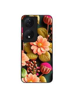 Sonique 3D Flower Series Θήκη (Honor 90 Smart 5G / Honor X7b) Σομόν