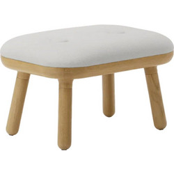 Σκαμπό Χαμηλό Paff 5610C5610-1C732-03 50x35x30.5cm Oak Sterling Umage