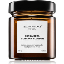 Vila Hermanos Apothecary Bergamot & Orange Blossom αρωματικό κερί 120g