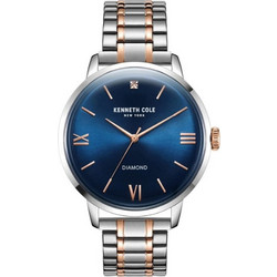 Kenneth Cole Ανδρικό Ρολόι με Ασημί Μεταλλικό Μπρασελέ KC51025002