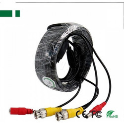 ANGA ANGA Καλώδιο 5m CVD-5-C CCTV (Έτοιμο) με φις Video BNC A/Α + DC (A/Θ) 10923