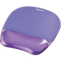 Fellowes Crystal Gel Wrist Support Purple