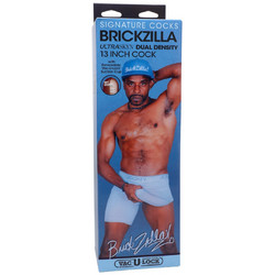 Doc Johnson The Uncut D Ultraskyn 18cm Chocolate