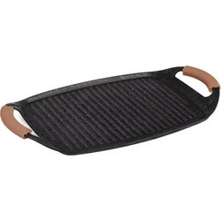 Berlinger Haus Πλάκα Ψησίματος Grill 47cm από Αλουμίνιο, Metallic Line Rose Gold Edition BH-8164 - Berlinger Haus