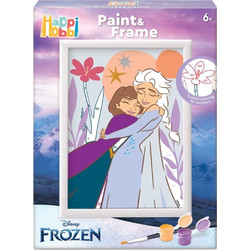 PAINT & FRAME - HAPPIHOBBI ΖΩΓΡΑΦΙΖΩ ΜΕ ΑΡΙΘΜΟΥΣ DISNEY FROZEN (1038-41034)
