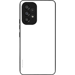 Sonique ColorBloc Back Cover White (Samsung Galaxy A53 5G)