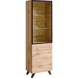 Fine Βιτρίνα Μπεζ 60x197x40